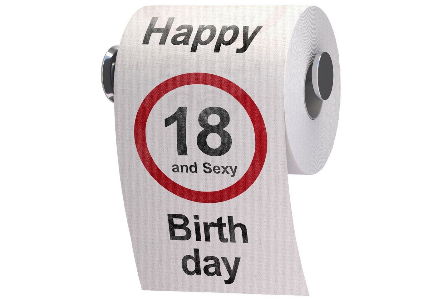 Goods+Gadgets Papierdekoration Lustiges Fun Klopapier zum 18. Geburtstag, Toilettenpapier Geschenkartikel Goods+Gadgets Papierdekoration Lustiges Fun Klopapier zum 18. Geburtstag, Toilettenpapier Geschenkartikel von Goods+Gadgets