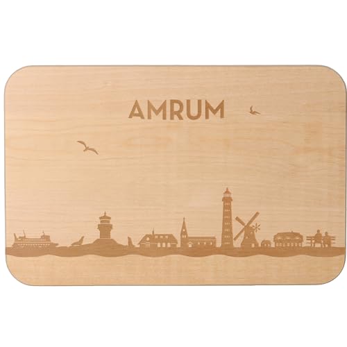 Goodtimes Amrum Skyline Frühstücksbrett 23cm x 15cm x 1cm Goodtimes Amrum Skyline Frühstücksbrett 23cm x 15cm x 1cm von Goodtimes