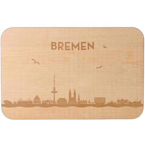 Goodtimes Bremen Skyline Frühstücksbrett 23cm x 15cm x 1cm Goodtimes Bremen Skyline Frühstücksbrett 23cm x 15cm x 1cm von Goodtimes