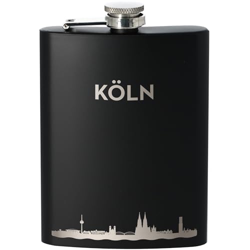 Goodtimes Flachmann Köln Skyline 225ml (Schwarz) von Goodtimes
