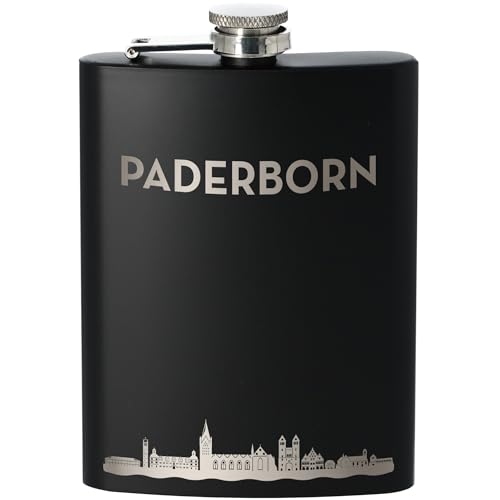 Goodtimes Flachmann Paderborn Skyline 225ml (Schwarz) von Goodtimes