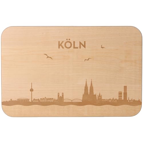 Goodtimes Köln Skyline Frühstücksbrett 23cm x 15cm x 1cm Goodtimes Köln Skyline Frühstücksbrett 23cm x 15cm x 1cm von Goodtimes