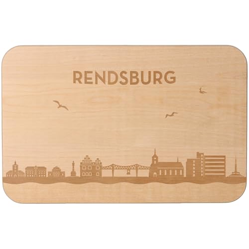 Goodtimes Rendsburg Skyline Frühstücksbrett 23cm x 15cm x 1cm Goodtimes Rendsburg Skyline Frühstücksbrett 23cm x 15cm x 1cm von Goodtimes