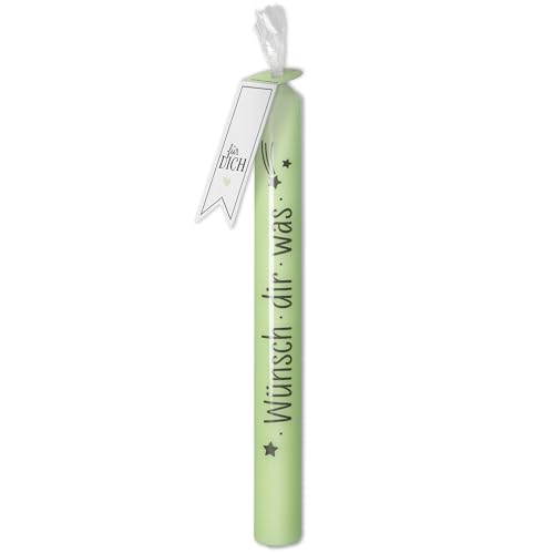 Goodtimes Stabkerze "Wünsch dir was" Mint Goodtimes Stabkerze "Wünsch dir was" Mint von Goodtimes