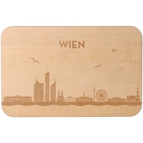 Goodtimes Wien Skyline Frühstücksbrett 23cm x 15cm x 1cm Goodtimes Wien Skyline Frühstücksbrett 23cm x 15cm x 1cm von Goodtimes