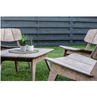 Set Von Vier Liegestühlen Und Tisch/Couchtisch Wohnzimmer Esszimmer Stühle Möbel-Set von GoodtimesLT