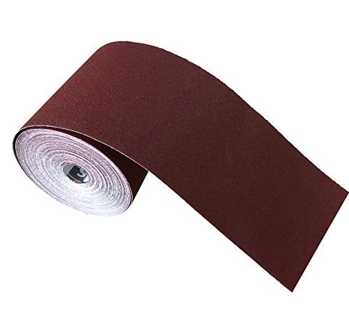 Schleifpapier Rolle, 115 mm x 10 m, Korn 180, Aluminiumoxid Rolle von Goodway