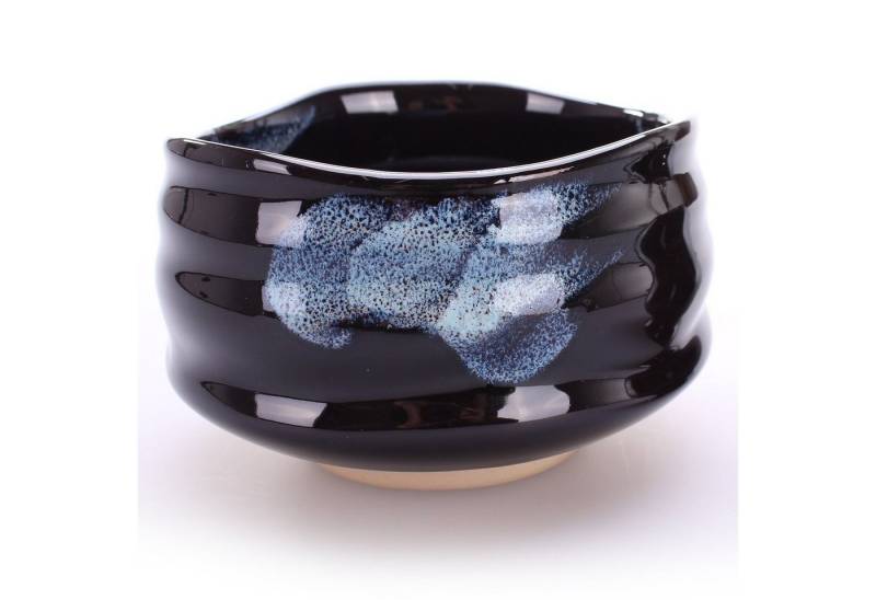 Goodwei Teeschale Matcha-Schale "Burashi" für Teezeremonie, 430 ml, Keramik von Goodwei