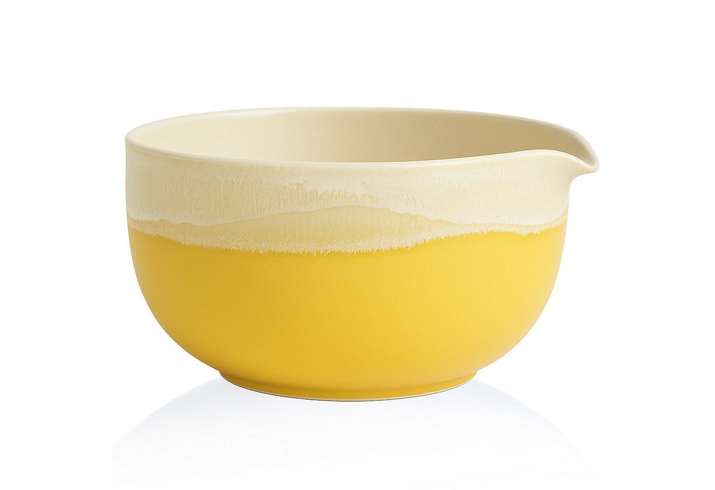 Goodwei Teeschale Matcha-Schale "Fuji Yellow" mit Ausgießer, 450 ml, Keramik Goodwei Teeschale Matcha-Schale "Fuji Yellow" mit Ausgießer, 450 ml, Keramik von Goodwei