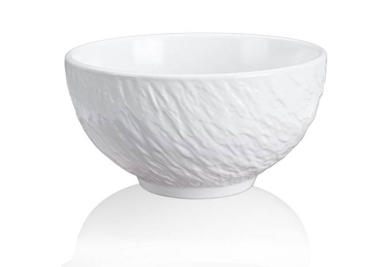 Goodwei Teeschale Matcha-Schale aus Keramik "Rokku Shiro" mit Steinstruktur, 210 ml, Keramik Goodwei Teeschale Matcha-Schale aus Keramik "Rokku Shiro" mit Steinstruktur, 210 ml, Keramik von Goodwei