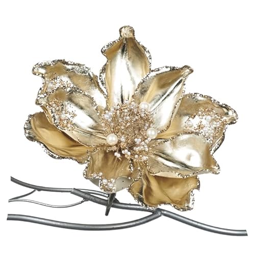 Goodwill Kugel-Magnolie auf Klip Champagner 18 cm Vorteilangebot Pro 2 Stück von Goodwill
