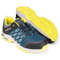 GOODYEAR S1P Sicherheitsschuhe Petrol/Gelb 42 von Goodyear