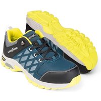 GOODYEAR S1P Sicherheitsschuhe Petrol/Gelb 44 von Goodyear