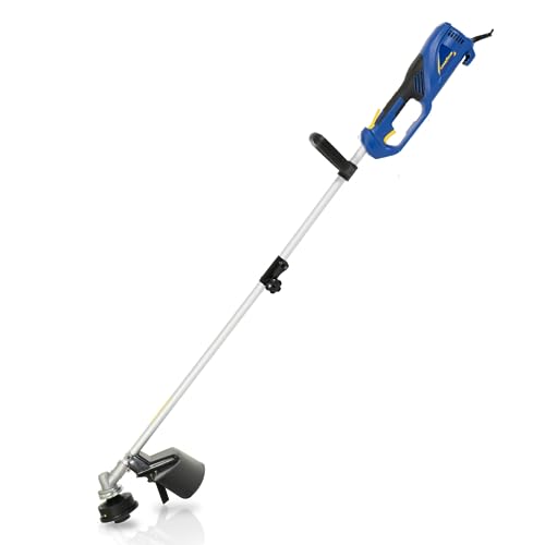 Goodyear - Multifunktionaler elektrischer Rasentrimmer, elektrischer Rasentrimmer mit Kabel 1000 W, Schnittbreite 38 cm, 5 m Nylonfaden, 3-Klingen-Klinge, Spule für Schnittfäden, ergonomischer Griff Goodyear - Multifunktionaler elektrischer Rasentrimmer, elektrischer Rasentrimmer mit Kabel 1000 W, Schnittbreite 38 cm, 5 m Nylonfaden, 3-Klingen-Klinge, Spule für Schnittfäden, ergonomischer Griff von Goodyear