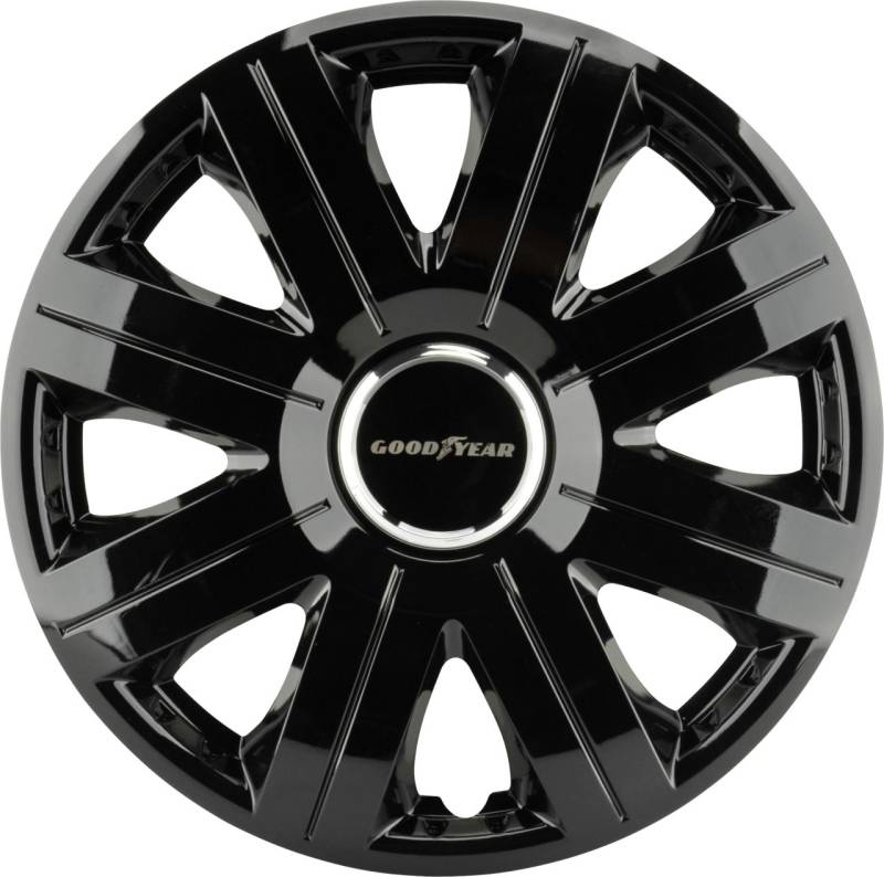 Goodyear Radzierblende Flexo 40 cm (16 Zoll) schwarz Chromring 4 Stück von Goodyear