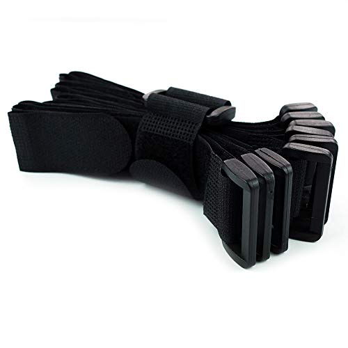 10 x Klettkabelbinder 20 cm Kunststofföse schwarz 10 x Klettkabelbinder 20 cm Kunststofföse schwarz von Goodymax