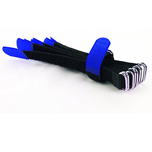 10 x Klettkabelbinder DS Metallöse - Klett/Flausch auf UNTERSCHIEDLICHEN SEITEN! - 20 cm blau 10 x Klettkabelbinder DS Metallöse - Klett/Flausch auf UNTERSCHIEDLICHEN SEITEN! - 20 cm blau von Goodymax