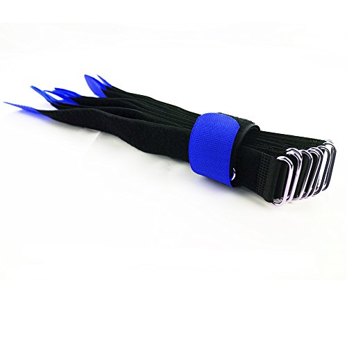 10 x Klettkabelbinder DS Metallöse - Klett/Flausch auf UNTERSCHIEDLICHEN SEITEN! - 30 cm blau 10 x Klettkabelbinder DS Metallöse - Klett/Flausch auf UNTERSCHIEDLICHEN SEITEN! - 30 cm blau von Goodymax