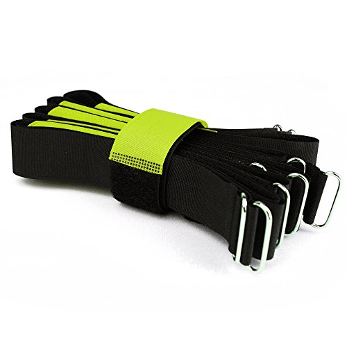 10 x Klettkabelbinder DS Metallöse - Klett/Flausch auf UNTERSCHIEDLICHEN SEITEN! - 60 cm neon 10 x Klettkabelbinder DS Metallöse - Klett/Flausch auf UNTERSCHIEDLICHEN SEITEN! - 60 cm neon von Goodymax