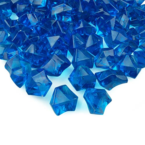 Goodymax® Kristall-EIS 25 mm Blau 50 Stück - EIS Deko Streudeko Diamanten Tischdeko von Goodymax