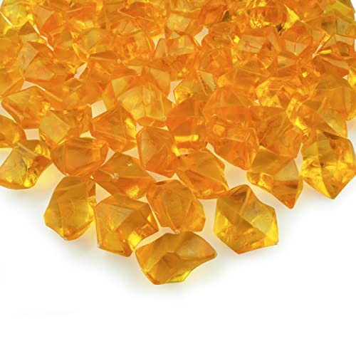 Goodymax® Kristall-EIS 25 mm Orange 50 Stück - EIS Deko Streudeko Diamanten Tischdeko von Goodymax