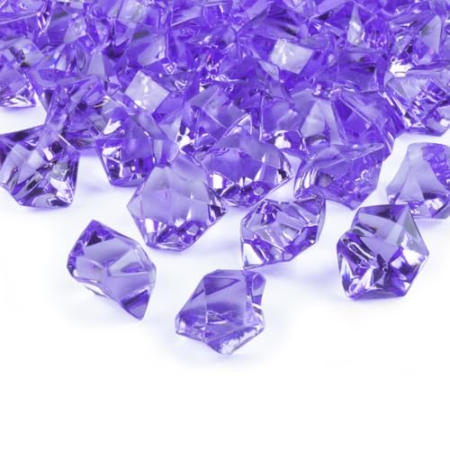 Goodymax 50 Kristall-Steine Flieder 25 mm - EIS Deko Streudeko Diamanten Tischdeko Goodymax 50 Kristall-Steine Flieder 25 mm - EIS Deko Streudeko Diamanten Tischdeko von Goodymax