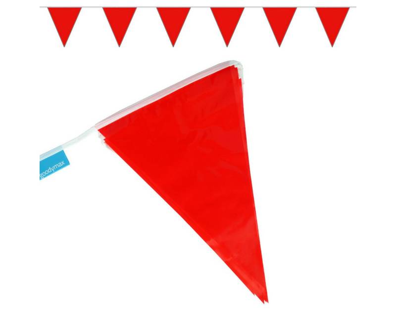 Goodymax Hängedekoration Wimpelkette 10 m, 20 Wimpel á 20 x 30 cm von Goodymax