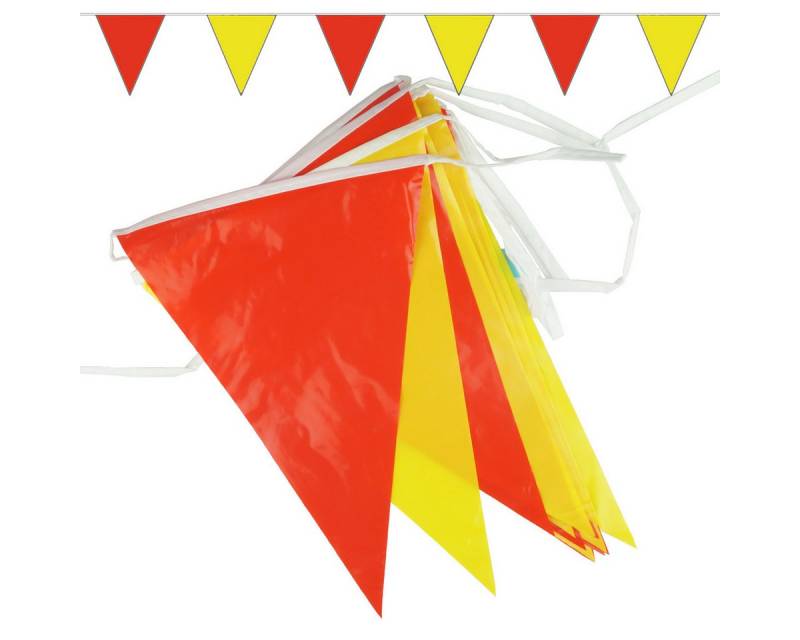 Goodymax Hängedekoration Wimpelkette 10 m, 20 Wimpel á 20 x 30 cm von Goodymax