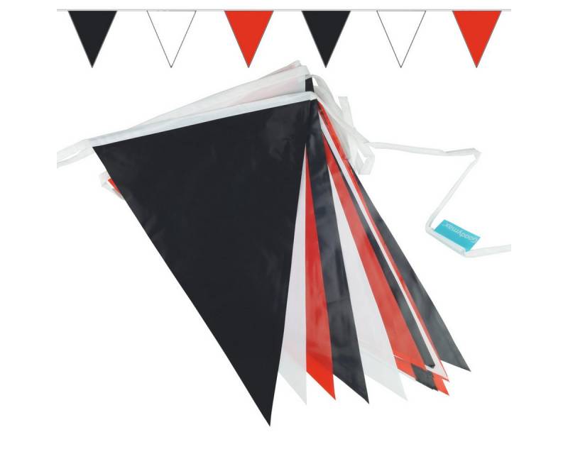 Goodymax Hängedekoration Wimpelkette 10 m, 20 Wimpel á 20 x 30 cm von Goodymax