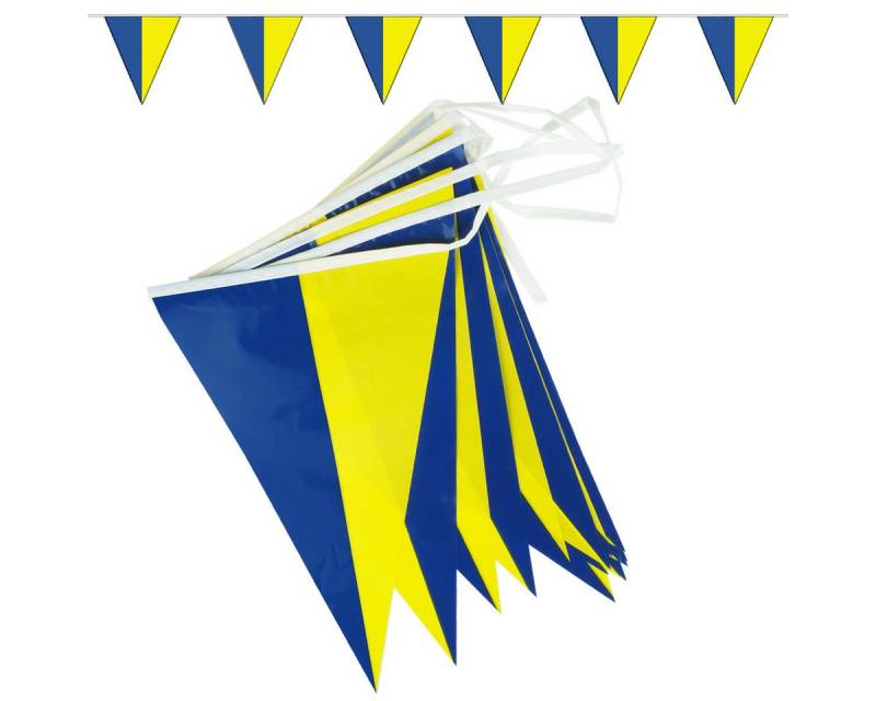 Goodymax Hängedekoration Wimpelkette 10 m DESIGN, 20 Wimpel á 20 x 30 cm von Goodymax