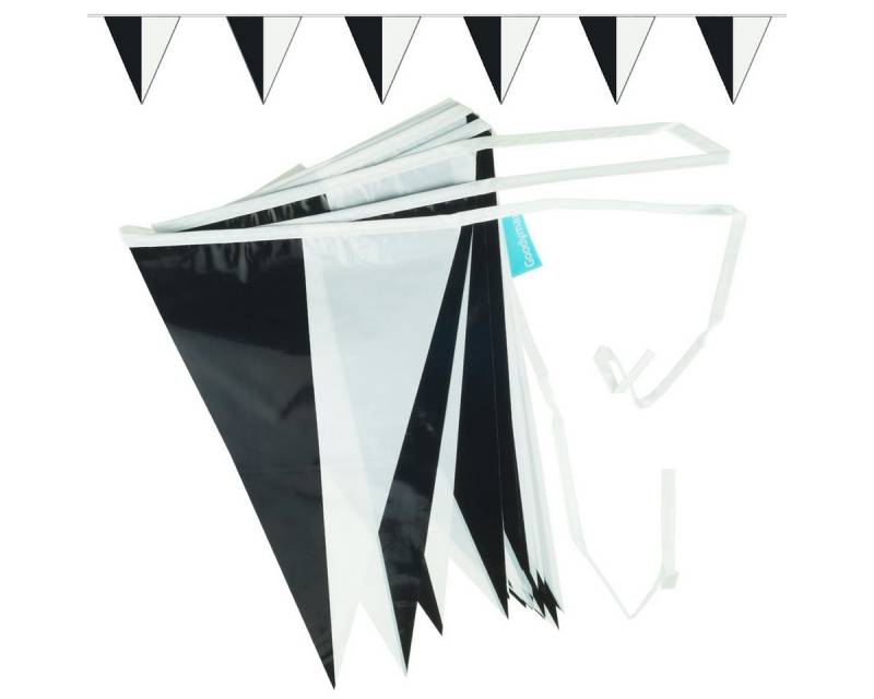 Goodymax Hängedekoration Wimpelkette 10 m DESIGN, 20 Wimpel á 20 x 30 cm von Goodymax