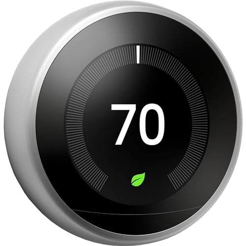 Google Nest Learning Thermostat Dritte Generation - exklusiv für Frankreich, Belgien und Niederlande Google Nest Learning Thermostat Dritte Generation - exklusiv für Frankreich, Belgien und Niederlande von Google