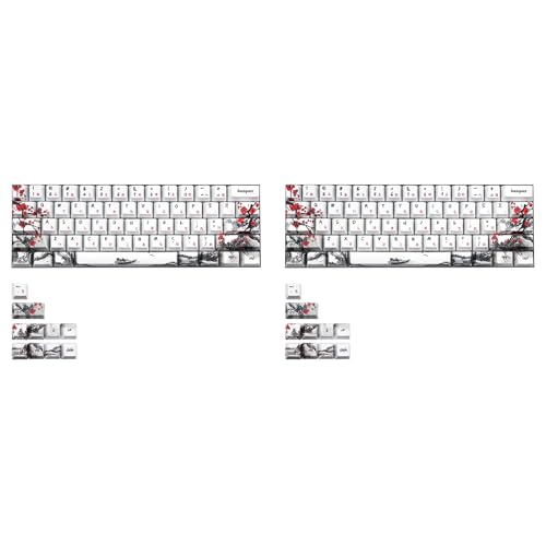 Goorvoucs 2X Neuheit Allover Dye Subbed 71 Key Profile Keycap für GH60 RK61 ALT61 GK61 GK64 Dz60 Keycaps,JP Goorvoucs 2X Neuheit Allover Dye Subbed 71 Key Profile Keycap für GH60 RK61 ALT61 GK61 GK64 Dz60 Keycaps,JP von Goorvoucs