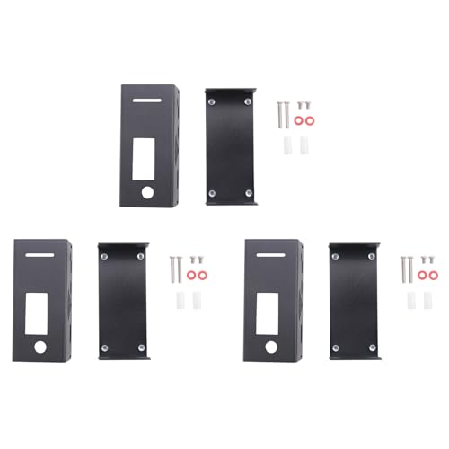 Goorvoucs 3X Gehäuse Aus Aluminiumlegierung für Hotspot-Erweiterung Rainsun Board Radio Station WiFi Voice Modem W Schwarz Goorvoucs 3X Gehäuse Aus Aluminiumlegierung für Hotspot-Erweiterung Rainsun Board Radio Station WiFi Voice Modem W Schwarz von Goorvoucs