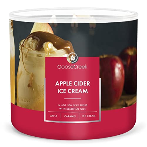 Goose Creek Candle® Apple Cider Ice Cream 3-Docht-Kerze 411g von Goose Creek