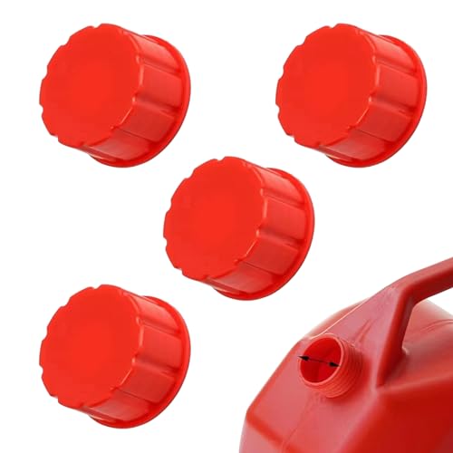 Goowafur 5-Gallonen-Tankdosendeckel, rotes Grobgewinde, langlebiger Ersatzdeckel, für Midwest-, Briggs- und Stratton-Benzinkanister, Ersatz der Gasdosenabdeckung Goowafur 5-Gallonen-Tankdosendeckel, rotes Grobgewinde, langlebiger Ersatzdeckel, für Midwest-, Briggs- und Stratton-Benzinkanister, Ersatz der Gasdosenabdeckung von Goowafur
