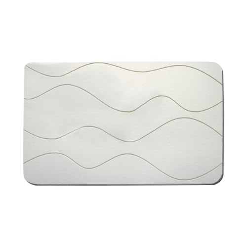 Goowafur Diatomeen Badematte | Absorbierende Badezimmer Matte Mit Rutschfestigkeit - Ästhetisches Geometrisches Design Schnell Trocknend Sicher Für Küche Badewanne Pool & Spabereich Goowafur Diatomeen Badematte | Absorbierende Badezimmer Matte Mit Rutschfestigkeit - Ästhetisches Geometrisches Design Schnell Trocknend Sicher Für Küche Badewanne Pool & Spabereich von Goowafur