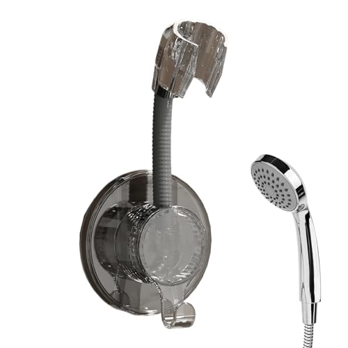 Goowafur Halter Für Handbrause | Wandmontiertes Duschhalter Drehbar - Ergonomische Duschkopf Halterung Mit Fester Halt Für Badezimmer Gäste-WC Studentenwohnheim von Goowafur