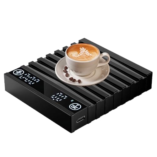 Goowafur Präzise Kaffeewaage,Kompakt Tragbare Kaffeewaage | Wassergeschützter Küchenhelfer Für Zuhause Unterwegs Café Outdoor Goowafur Präzise Kaffeewaage,Kompakt Tragbare Kaffeewaage | Wassergeschützter Küchenhelfer Für Zuhause Unterwegs Café Outdoor von Goowafur
