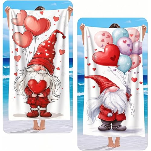 Strandtuch XXL 2er Set Ballon Mikrofaser Handtuch Groß 220x100 cm Microfaser Handtücher Kompakt Sandfest, Zwerg Leicht Chnelltrocknend Saunahandtuch, Reisetuch als Strandlaken, Strand & Pool G-2266 Strandtuch XXL 2er Set Ballon Mikrofaser Handtuch Groß 220x100 cm Microfaser Handtücher Kompakt Sandfest, Zwerg Leicht Chnelltrocknend Saunahandtuch, Reisetuch als Strandlaken, Strand & Pool G-2266 von Gooxehuu