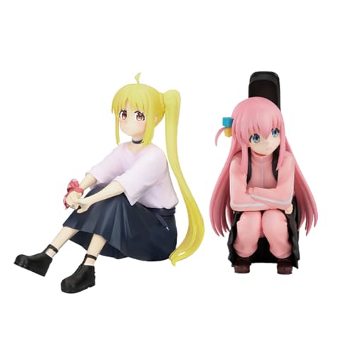 Gooyeh 2 Stück Ijichi Nijika Gotō Hitori Figur, Anime Bocchi The Rock Figur Statuem, Anime Figur, Sitzposition Ijichi Nijika Actionfigur, PVC Ornamente Sammlung Geschenke, 11CM Gooyeh 2 Stück Ijichi Nijika Gotō Hitori Figur, Anime Bocchi The Rock Figur Statuem, Anime Figur, Sitzposition Ijichi Nijika Actionfigur, PVC Ornamente Sammlung Geschenke, 11CM von Gooyeh