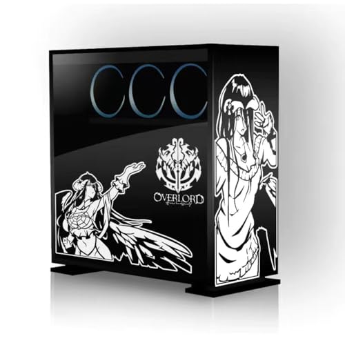 Albedo Anime Aufkleber, Albedo Stickers Cartoon Dekor Aufkleber für Computer-Gehäuse, Vinyl-Aufkleber, Schwarz und Weiß,Geschenke für Anime-Fans Albedo Anime Aufkleber, Albedo Stickers Cartoon Dekor Aufkleber für Computer-Gehäuse, Vinyl-Aufkleber, Schwarz und Weiß,Geschenke für Anime-Fans von Gooyeh