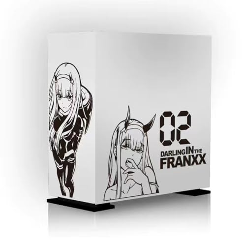 Darling in the Franxxx Anime-Aufkleber für PC-Gehäuse, Anime Charakter Zero Two Graffiti Aufkleber,Cartoon-Dekor-Aufkleber, Waterproof Easy Removable Darling in the Franxxx Anime-Aufkleber für PC-Gehäuse, Anime Charakter Zero Two Graffiti Aufkleber,Cartoon-Dekor-Aufkleber, Waterproof Easy Removable von Gooyeh