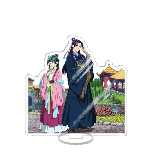 Gooyeh The Apothecary Diaries Figur, Maomao Stand Acryl Figur, Charakter Jinshi Anime Peripheral Stand, Ornaments Collections Peripherie Table Decoration von Gooyeh