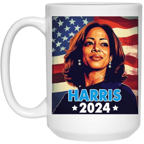 Kamala Harris For President 2024 Tasse – Madame President 2024 Tasse – Harris President Tasse – Harris For President Tasse – The Doug Tasse – Kamala Tasse Im Speaking – Feministische Aktivisten-Tasse von GordonDesign