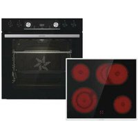 Black Set 4 Pyrolyse Einbauherdset BCIX6737E05BG + ECD634X - Gorenje von Gorenje