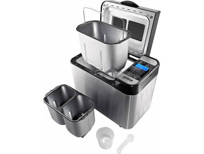 GORENJE Brotbackautomat BM1400E , edelstahlfarben, B:40cm H:27cm T:30,5cm, Brotbackautomaten von Gorenje