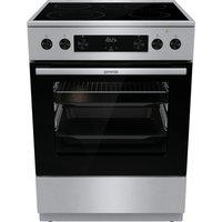 GORENJE Elektro-Standherd "GECS6C70XPA", mit 2-fach-Teleskopauszug, Aqua Clean, Knusprig genießen – ganz ohne Extra-Kalorien - dank AirFry-Funktion von Gorenje