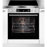 GORENJE Induktions Herd-Set "BCSIB737OTX", mit 1-fach-Teleskopauszug, ecoClean Plus, (1 St.), Pizzafunktion mit 300 C – perfekt für Pizza, Focaccia und mehr von Gorenje