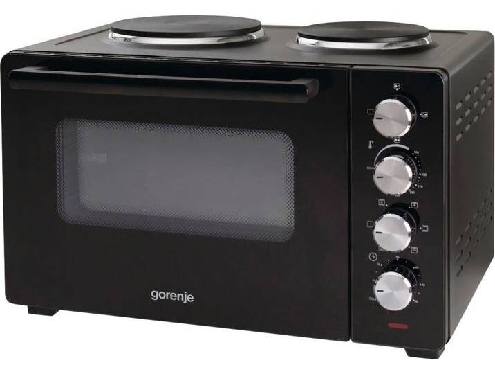 GORENJE Minibackofen OM30GBX , schwarz, B:54,9cm H:26,6cm T:32,5cm, Minibacköfen, 30 Liter Garvolumen von Gorenje
